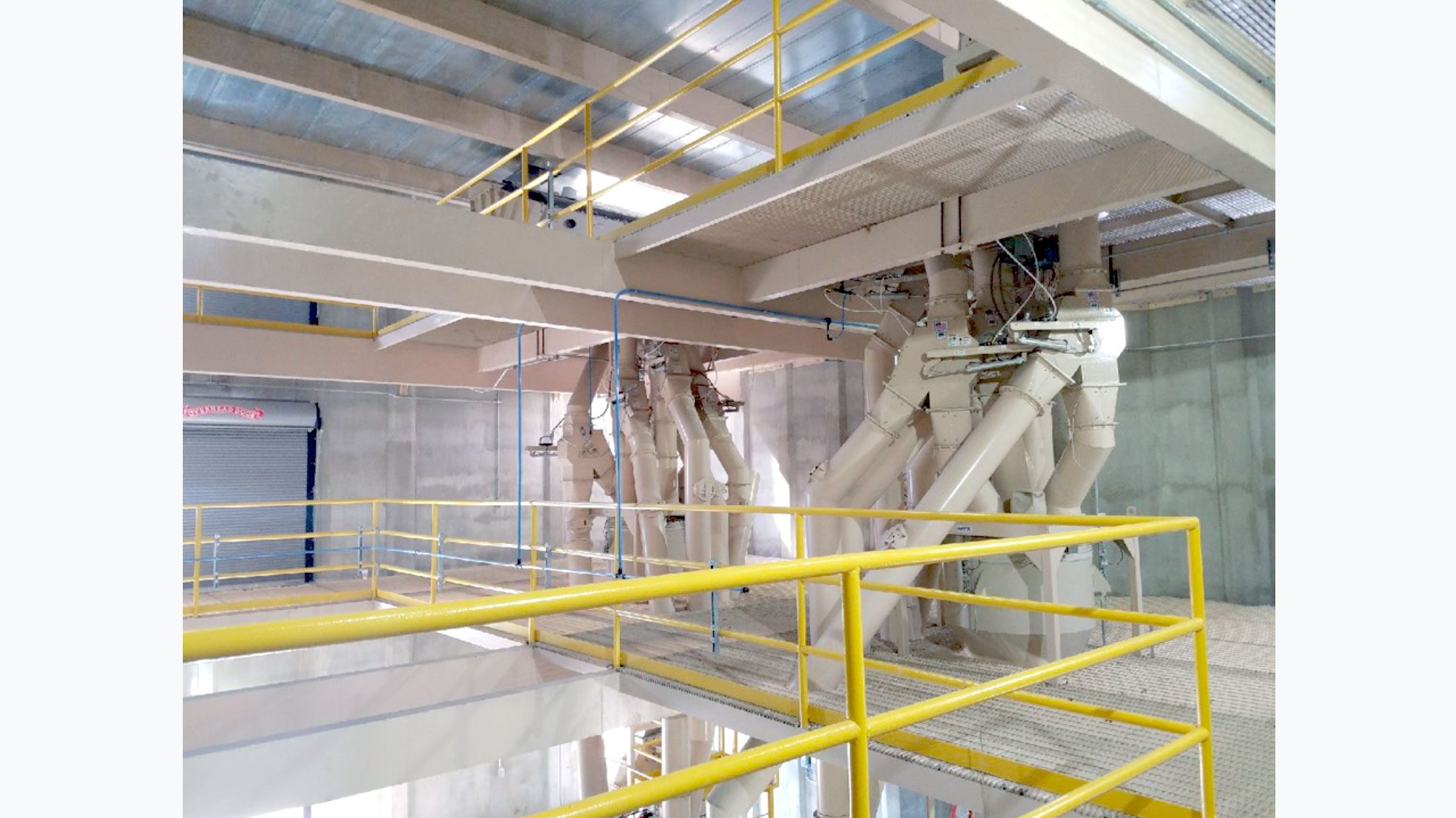 Interior of modern manufacturing plant